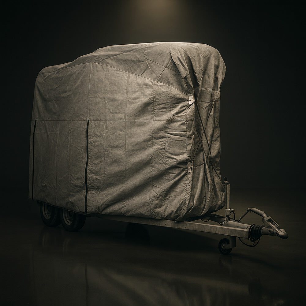 Schutzhaube für Pferdeanhänger von Car-e-Cover